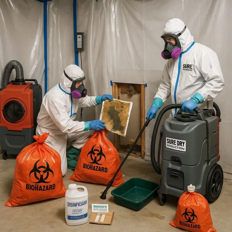 Contaminated Water Handling Protocols process in Bishop, TX
