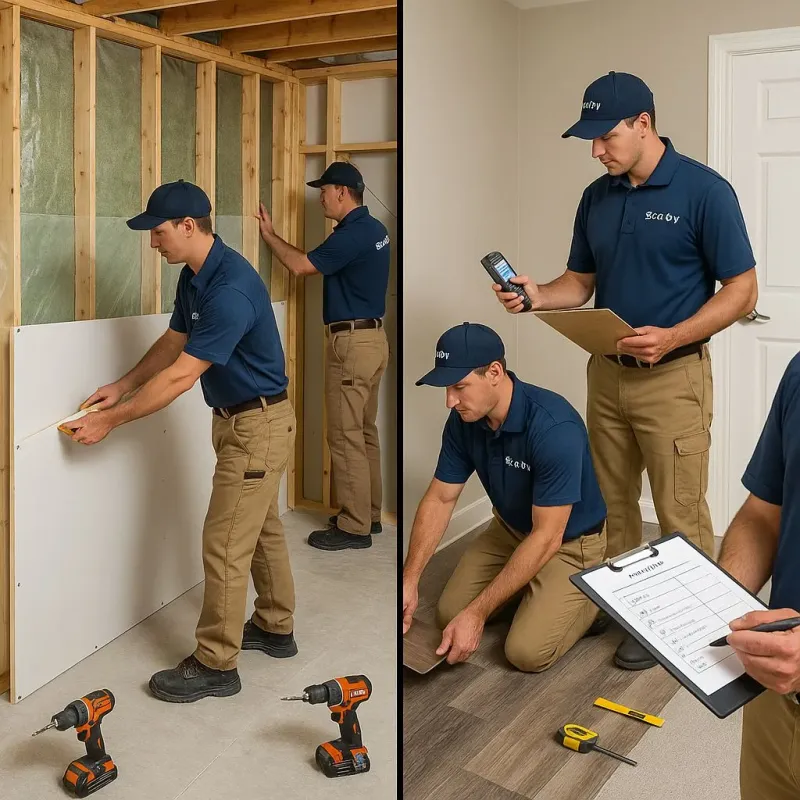 Repairs and Reconstruction process in Bishop, TX