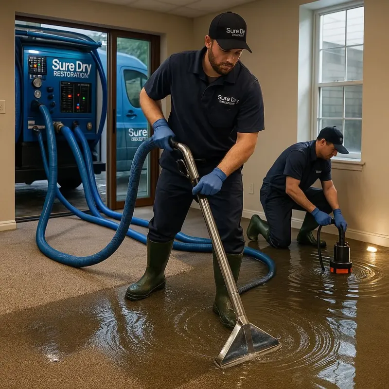 Water Extraction and Removal process in Bishop, TX